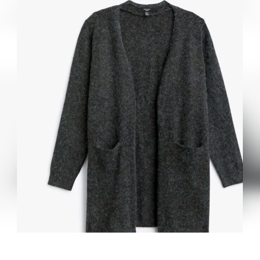 Vero Moda Textured Gray Cardigan